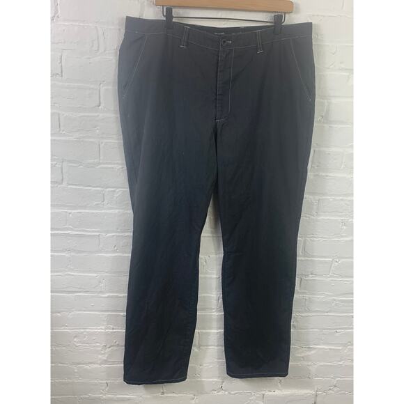 Copied - Travis Mathew Women's Mid-Rise Cropped Pants Regular Fit Black Size 38 - Picture 1 of 4